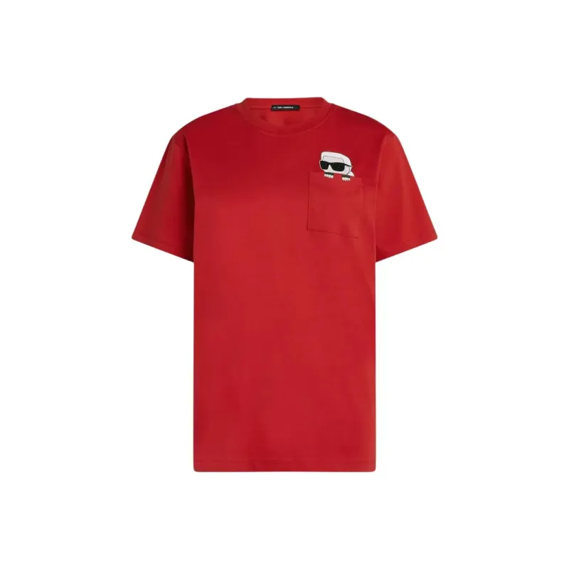 Karl Lagerfeld Ikon Rhinestone T shirt-0