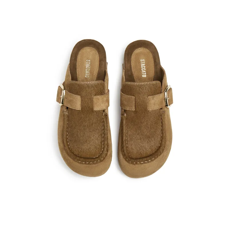 Staccato Rubber Sole Slip Resistant Closed Toe Slippers Women's-3