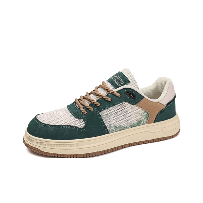 Dao Tu Sen Slip Resistant, Abrasion Resistant, Breathable Low Top Skateboard Shoes Men's-8