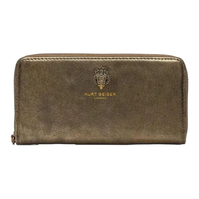 Kurt Geiger London Calfskin Wallet Women's Bronze-1
