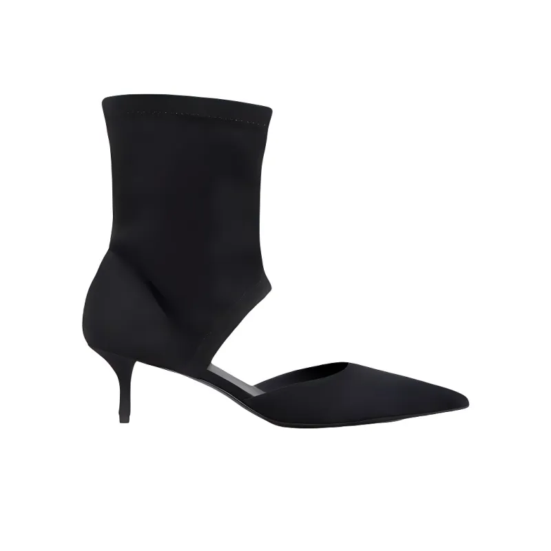 Alaia Ankle Boots 5.5cm Women's Black-1