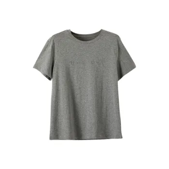 Late White T Shirts Women's Heather Gray