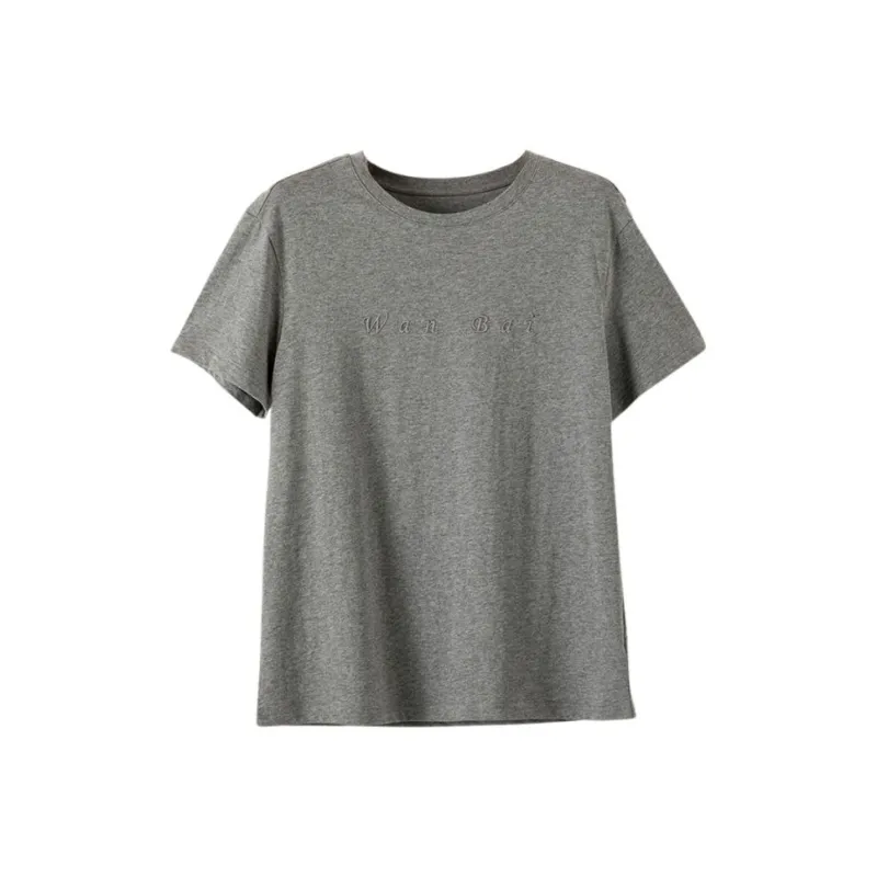 Late White T Shirts Women's Heather Gray-0