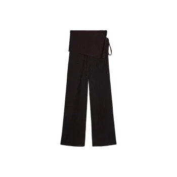 ZARA Casual Pants Women's Dark Brown