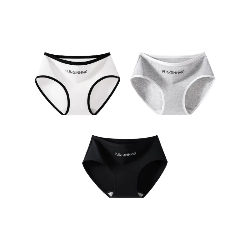 PLANDOO Underpants Women's 3 Pack-9