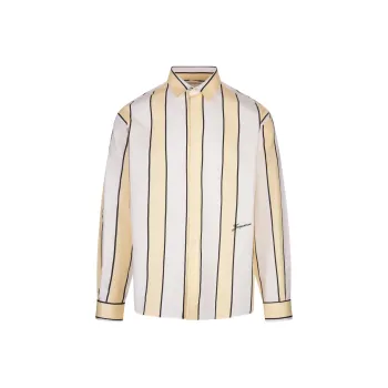 Jacquemus Shirts Men Yellow