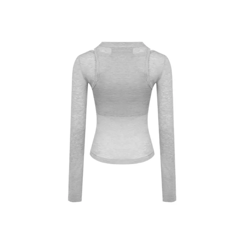Ann Andelman T Shirts Women's Gray-1