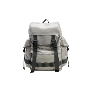 URBAN REVIVO Fabric Backpack Tubas Men's Gray