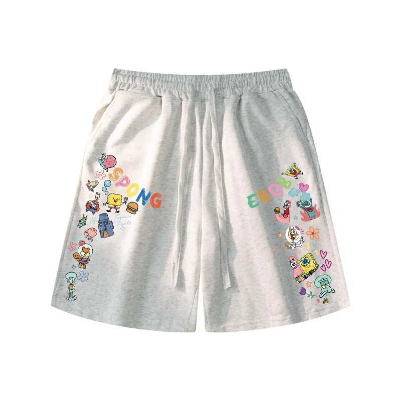 SPONGEBOB SQUAREPANTS Casual Shorts Unisex-4
