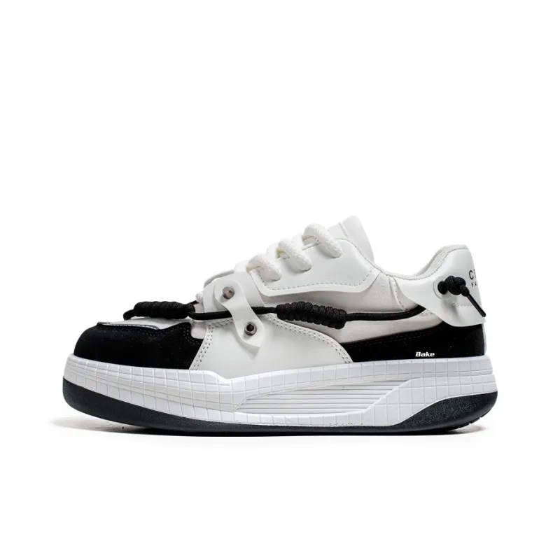 BAKE Anti Slip Wear Resistant Low Top Casual Shoes Men's-5