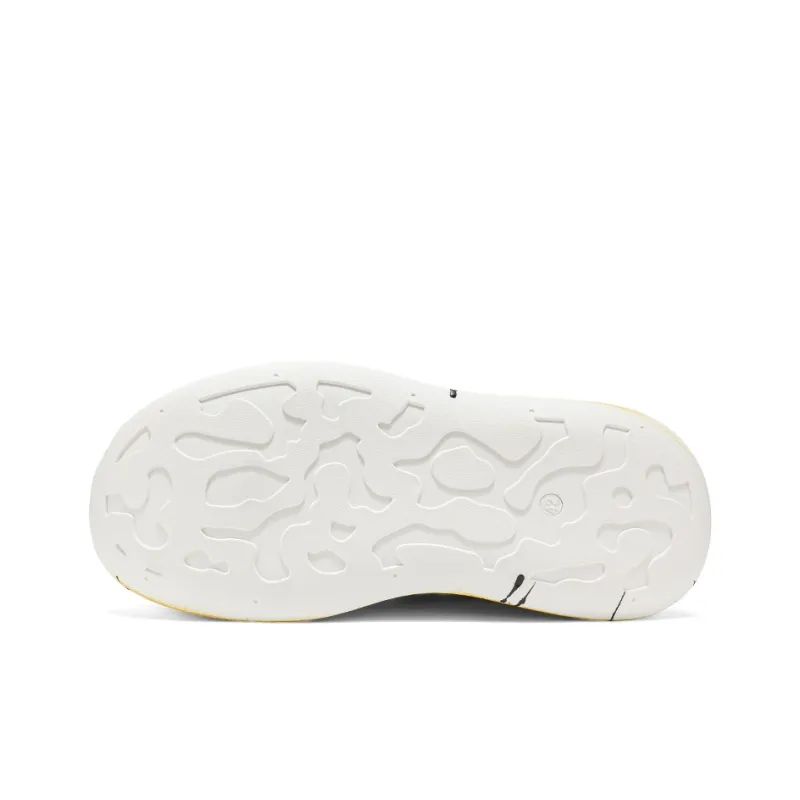 SIMBA'S PRIDE Abrasion Resistant Low Top Skateboard Shoes Men's White-4
