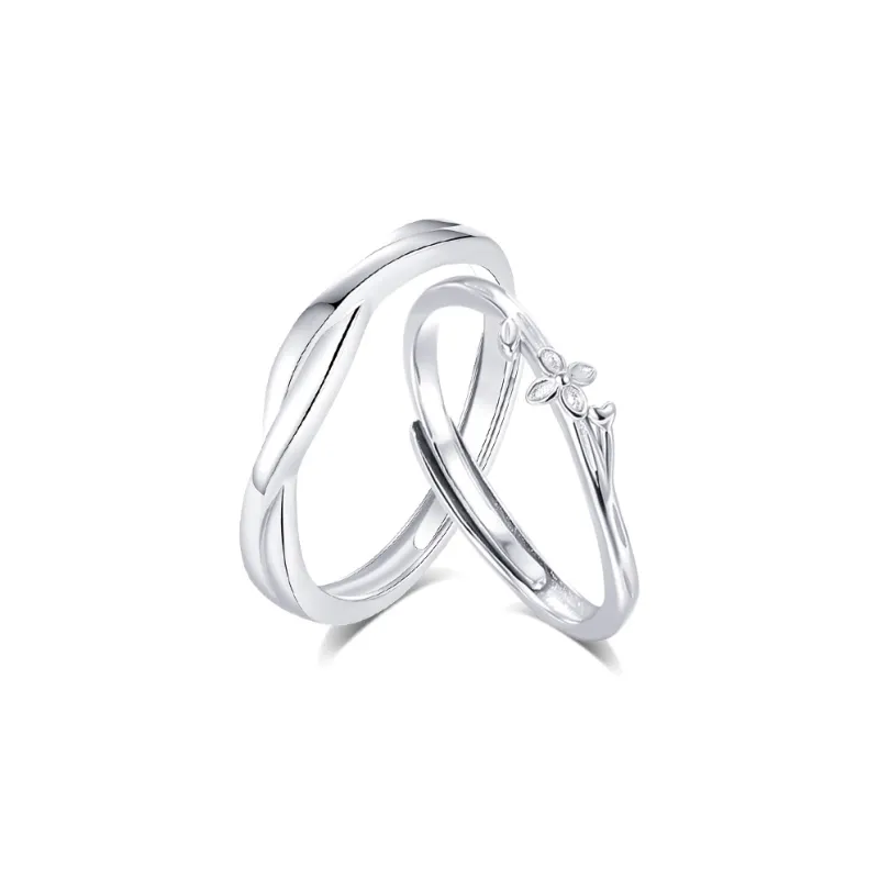 KUMET Sterling Silver Rings Unisex-0