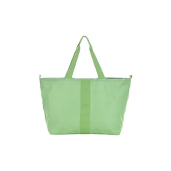 LeSportsac Fabric Tote Bag, Shopping Bag, Shoulder Bag Tubas Unisex Lime Green