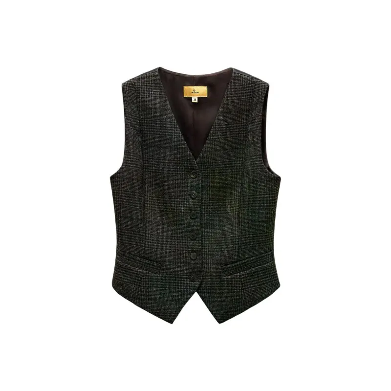 INSUN Vests Women's Dark Coffee-0