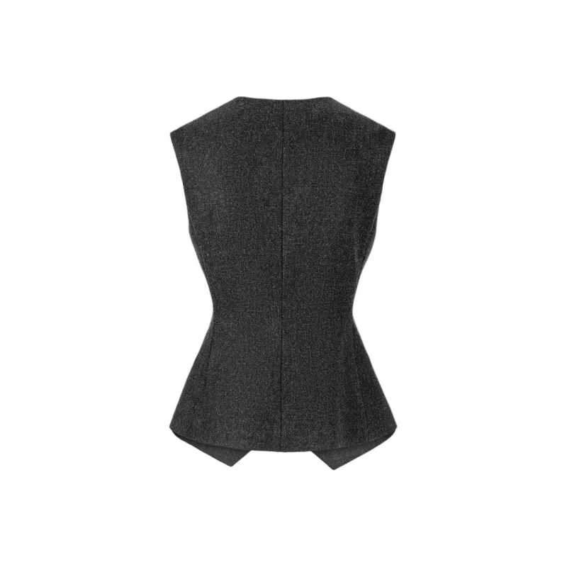 MAGGIE MA Vests Women's Carbon Gray-1