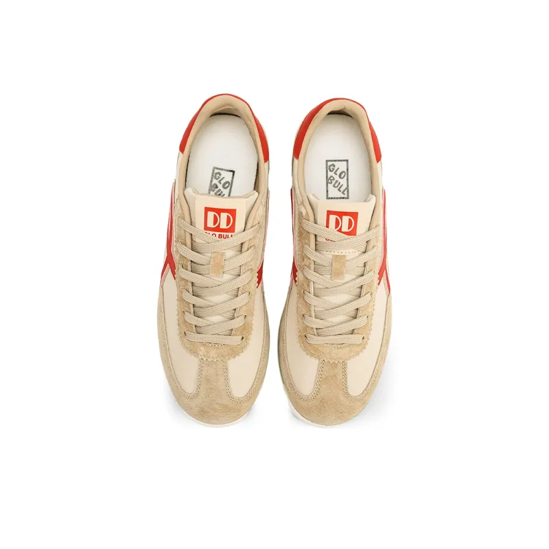 GLO BULL Slip Resistant, Abrasion Resistant, Breathable Low Top Casual Shoes Men's Light Khaki-3