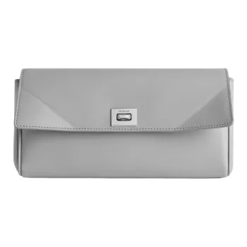 Balenciaga Rodeo Calfskin Wallet Women's Cloud Gray