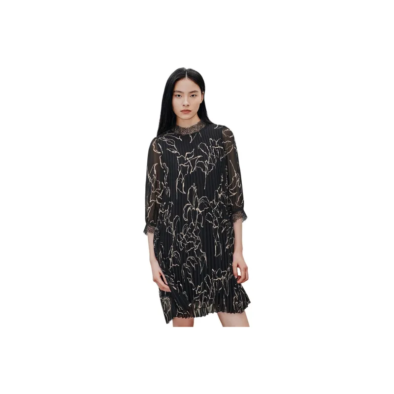 INSUN Long Sleeved Dress Women's-0