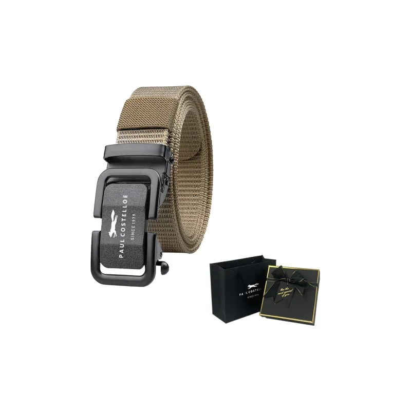 PAUL COSTELLOE Nylon Belt Unisex 3.15CM-5