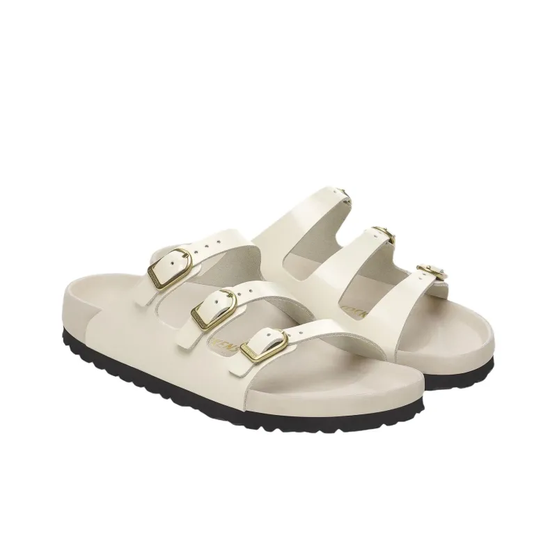 Birkenstock Florida EVA Abrasion Resistant Slide Slippers Women's Ecru-2