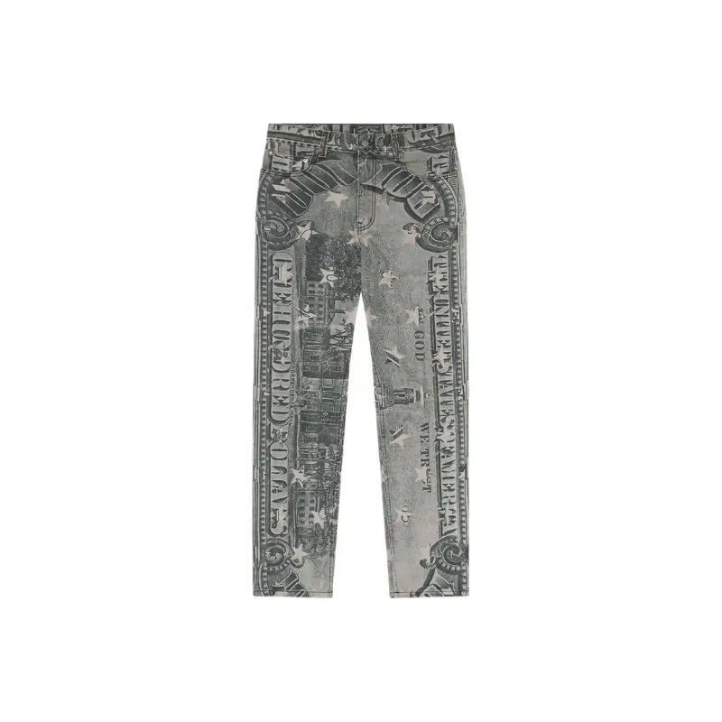 Denim Tears Jeans Unisex Cream-0