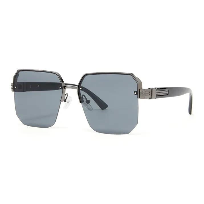 CinvaiKrose TR/Memory Plastic Metal Square Sunglasses Unisex-3