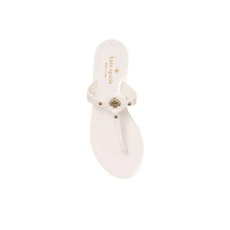 Kate Spade Flip Flops Women's White-5