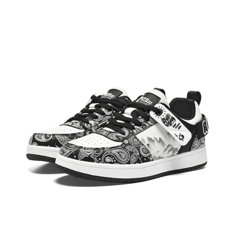 DIKENROK Slip Resistant, Abrasion Resistant, And Balanced Low Top Skateboard Shoes Unisex-21