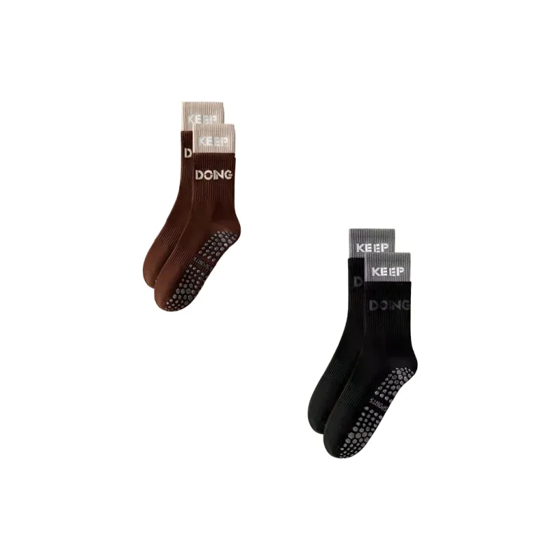 TLXT Mid Calf Socks Unisex Combo Set-11