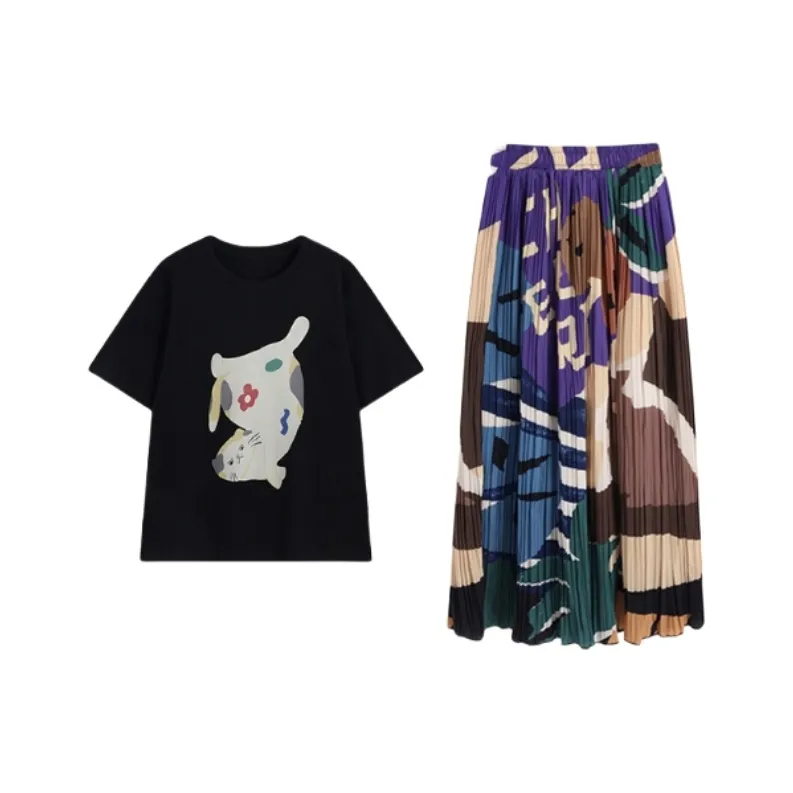 YGPRW Two Piece Skirt Sets Women's-0