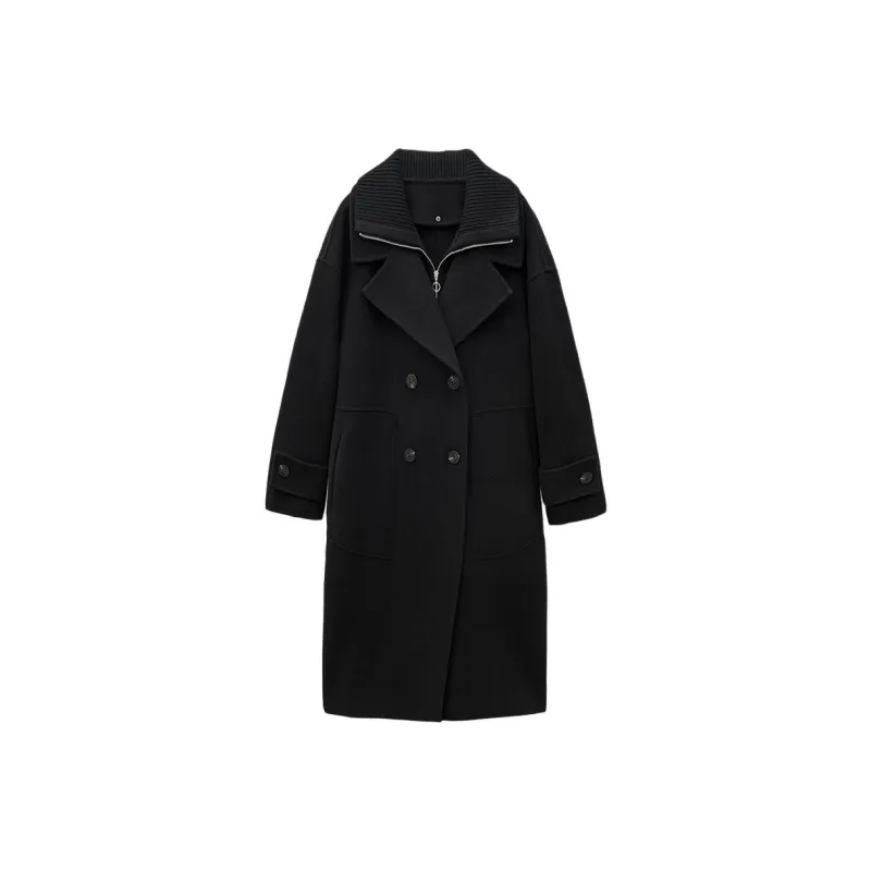 INSUN Coats Women's Black-0