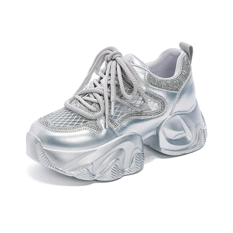 DAPHNE Low Top Chunky Sneakers Women's-1