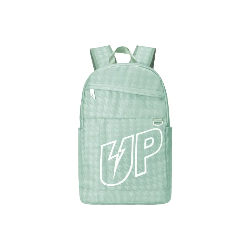 TURN UP Polyester Backpack Unisex Mint Green-0