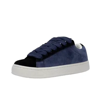 JimiXiong Low Top Skateboard Shoes Women's Navy Blue