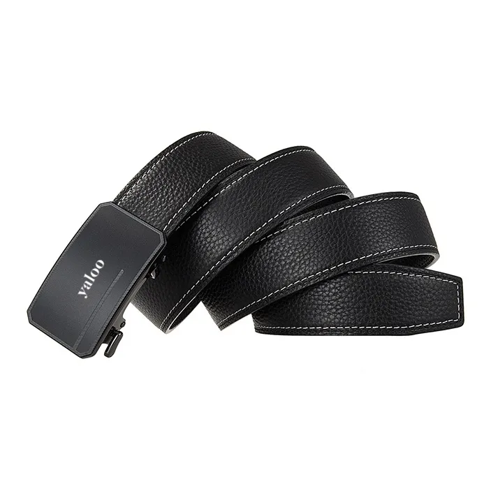 Yalu Top Grain Cow Leather Belts Men's Width 3.5CM-7