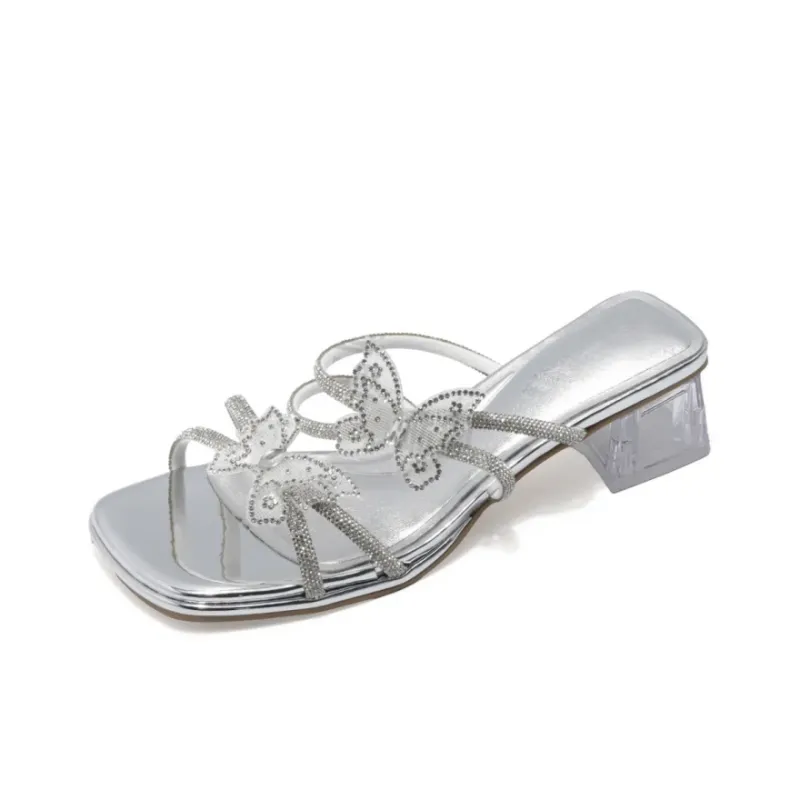 AFJI Rubber Sole Abrasion Resistant Slide Slippers Women's-0