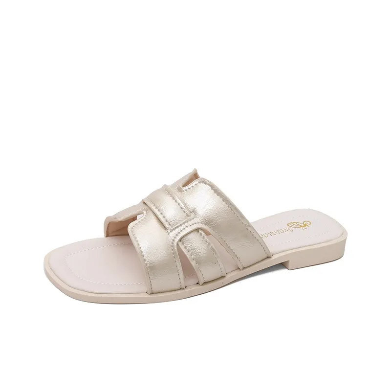 WUJI Rubber Sole Slip Resistant Abrasion Resistant Slide Slippers Women's-9
