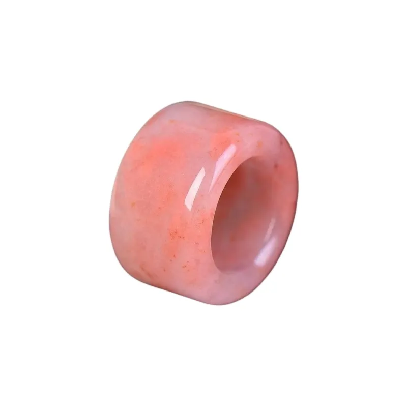 Gifts Golden Silk Jade Rings Unisex-1