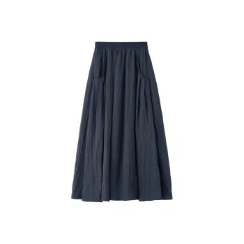 SHUXI Casual Long Skirt Women's