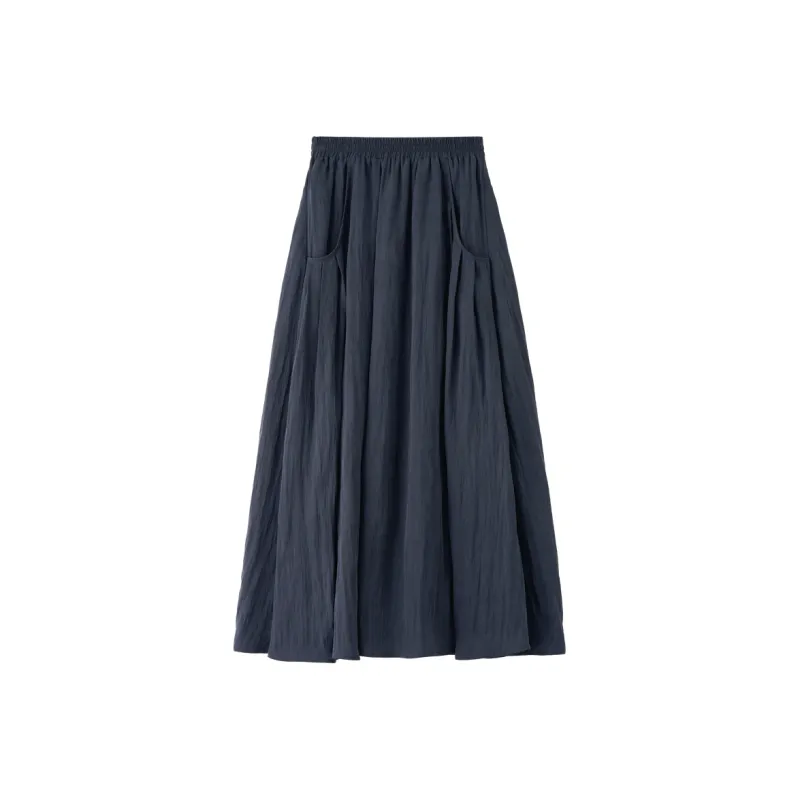 SHUXI Casual Long Skirt Women's-0