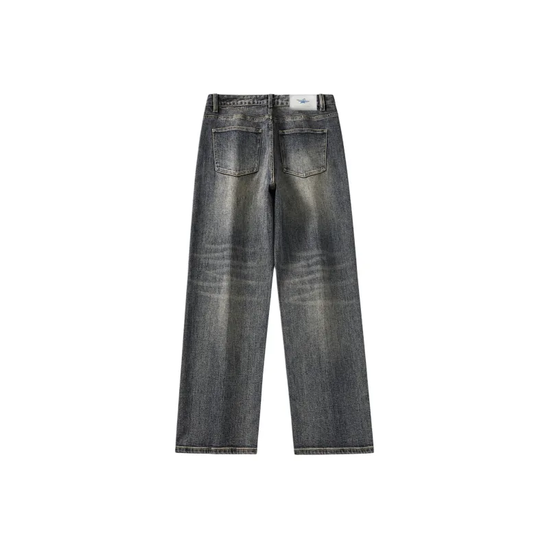 PENTAGONAL HEART Jeans Men Blue-1