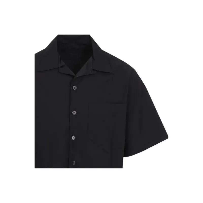 PRADA Short Sleeved Buttoned Bowling Shirt-2