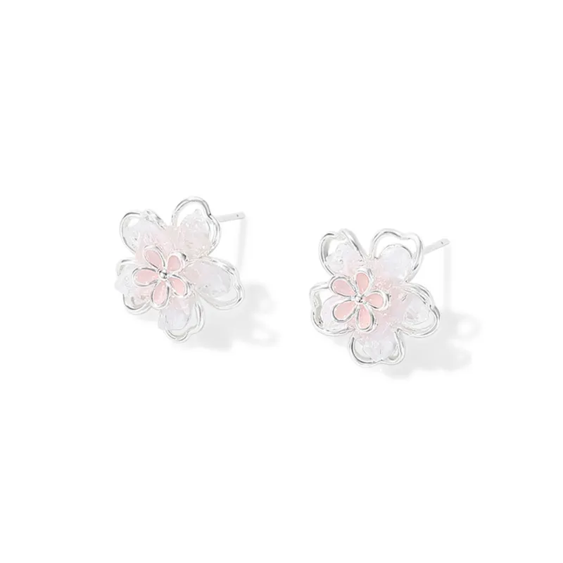 DODOGOGO Alloy Stud Earrings Women's-2