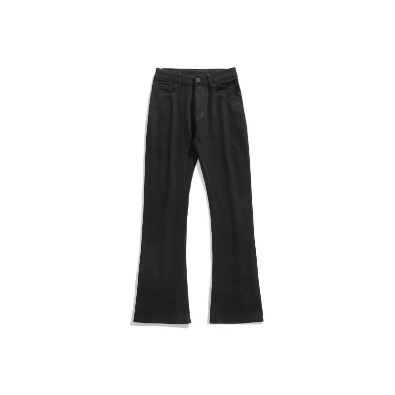 FISHGALAXY Casual Pants Unisex Black-1