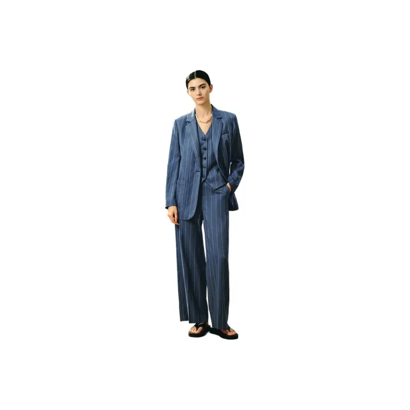 INSUN Business Suits Women's Ice Blue-0
