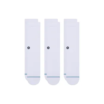 Stance Crew Socks 3 Pack Men's White