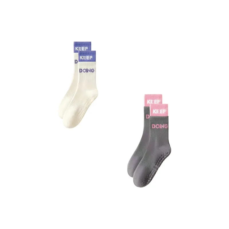 TLXT Mid Calf Socks Unisex Combo Set-8