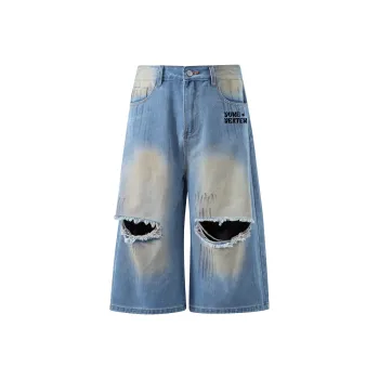 DUKE+DEXTER Denim Shorts Unisex Blue