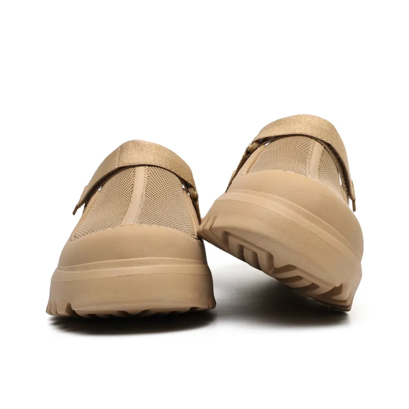 Hong Kong Meng Quiet Abrasion Resistant Slip Resistant Closed Toe Slippers Unisex Dark Sand-2