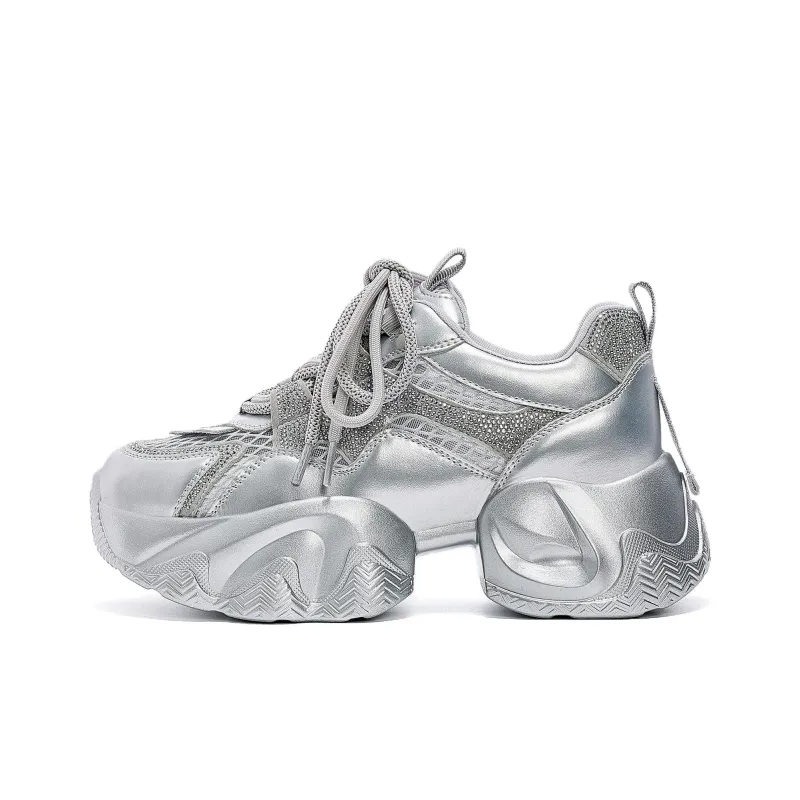 DAPHNE Low Top Chunky Sneakers Women's-0